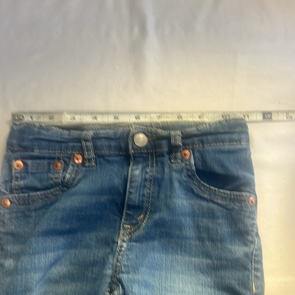 Levi’s - 510 long denim shorts with frayed ham. Size 7. - Picture 6 of 6